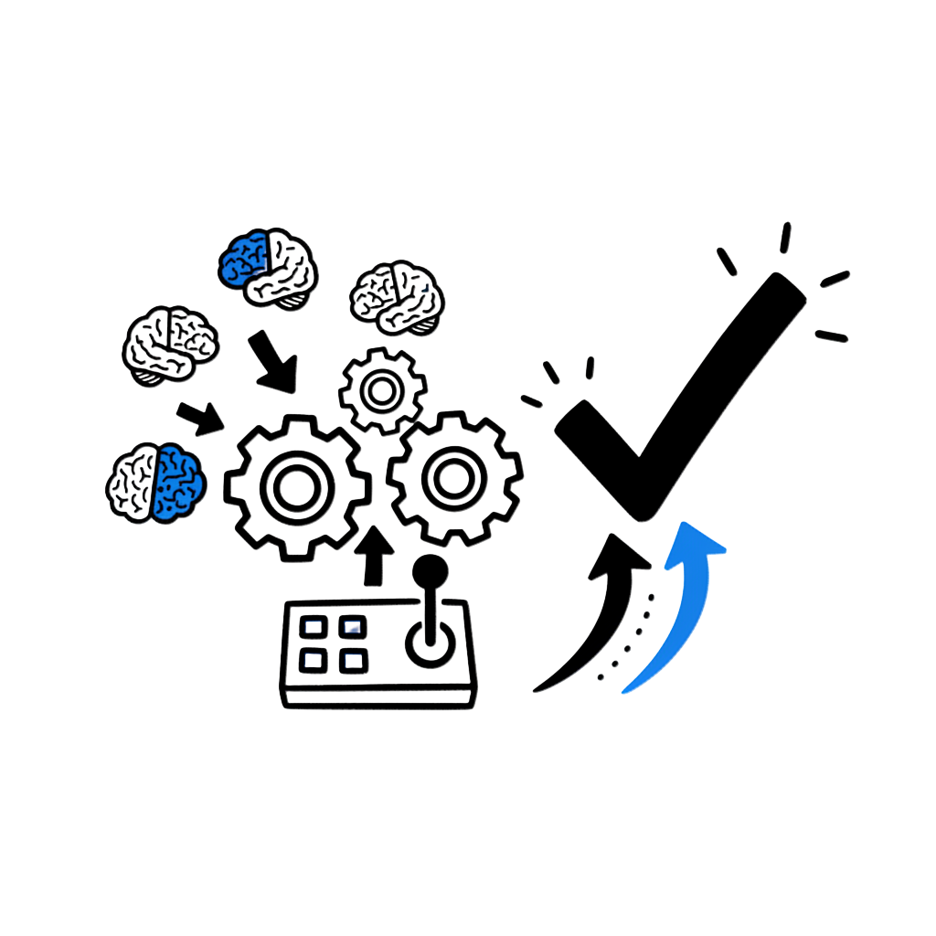 Illustration for “The D.E.E.P. Framework: A Repeatable Way to Make AI Reliable, Learning-Driven, and Scalable”