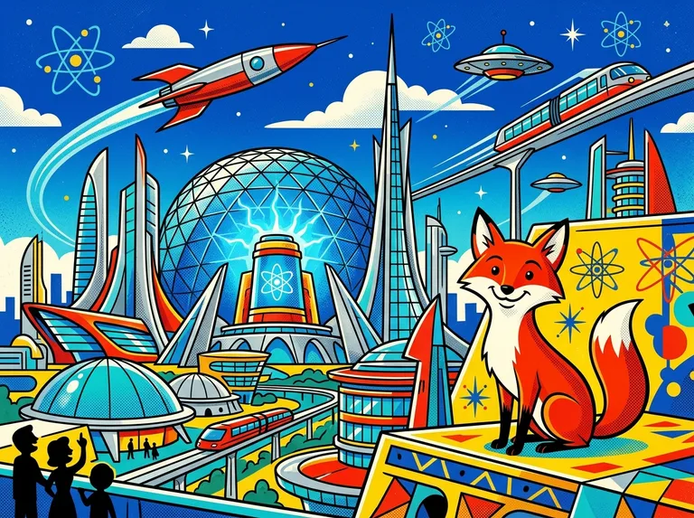 Atomic-Age Retrofuturism sample