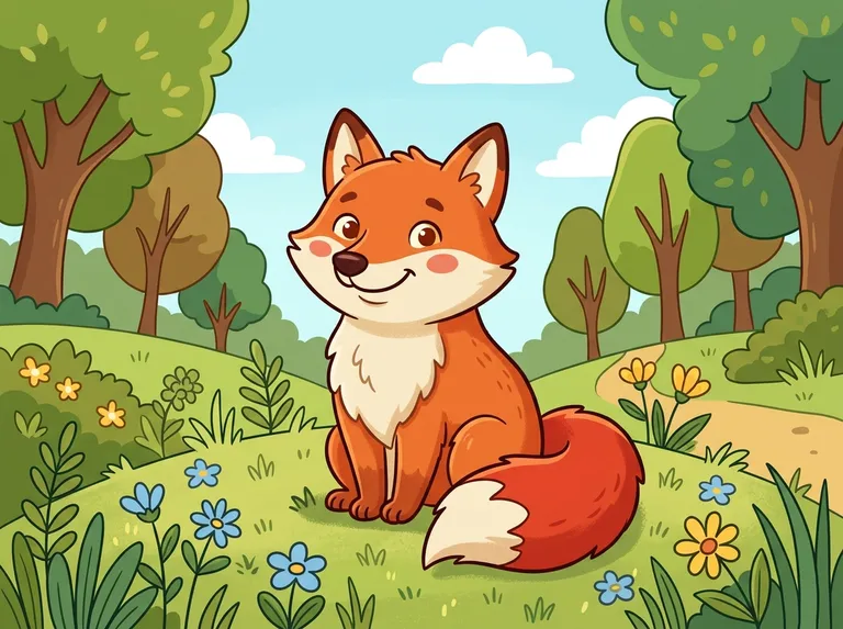 Friendly Cartoon (Textbook) sample