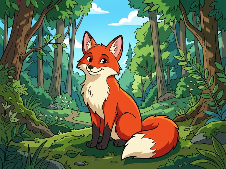 Cel-Shaded Illustration sample