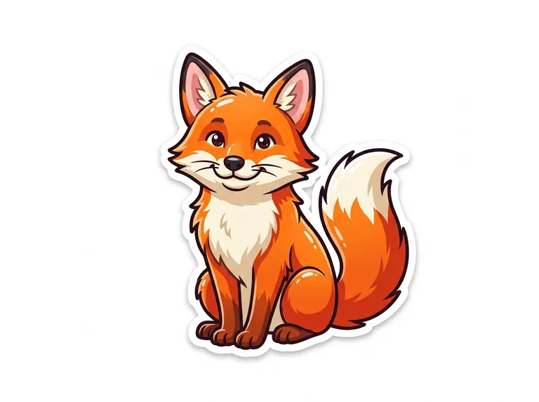 Die-Cut Sticker sample