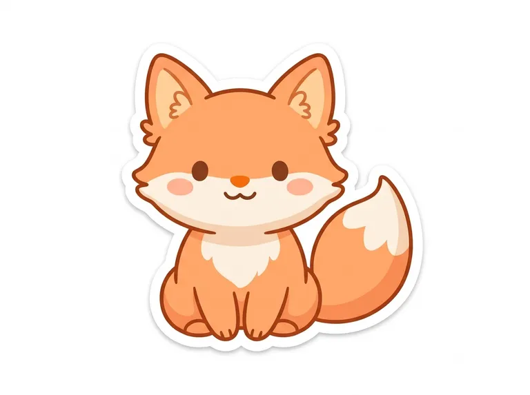 Kawaii Sticker sample