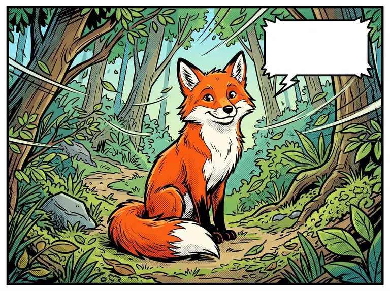 Comic Book Panel sample