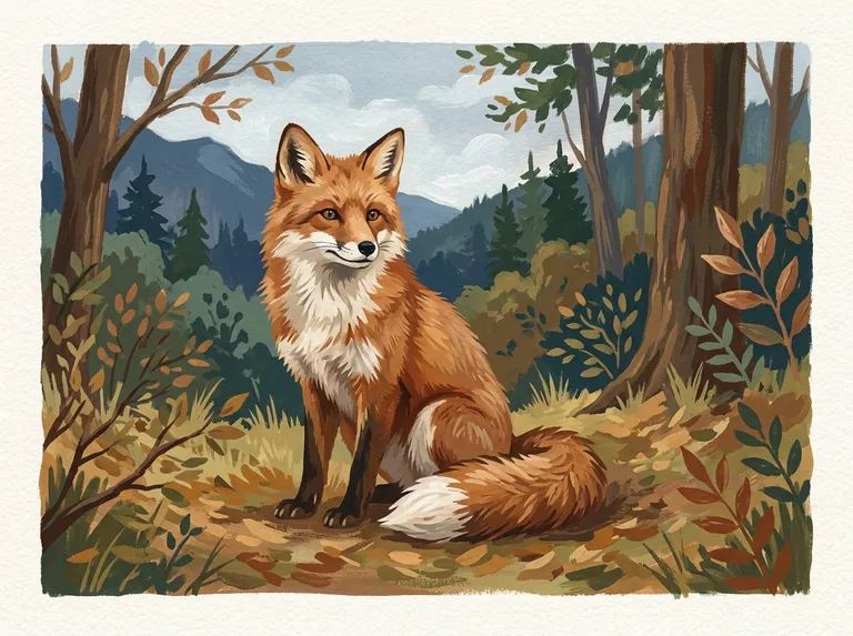 Gouache Painterly sample