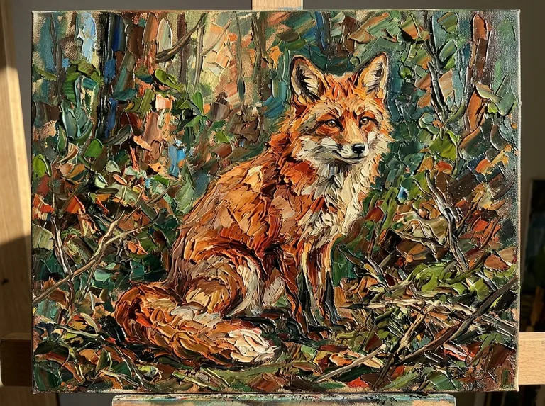 Impasto Oil sample