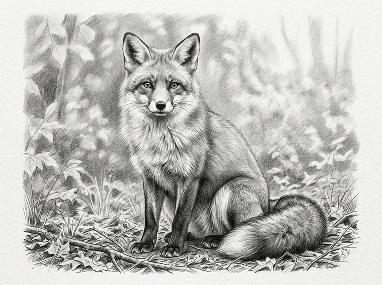 Graphite Pencil Drawing sample