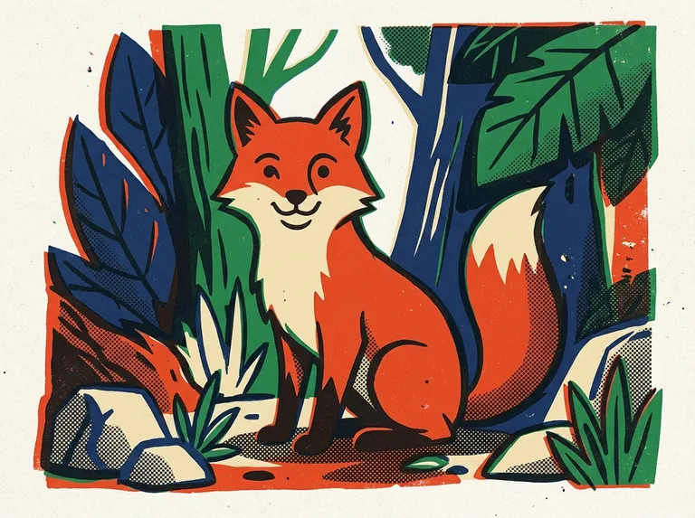 Screenprint Poster sample