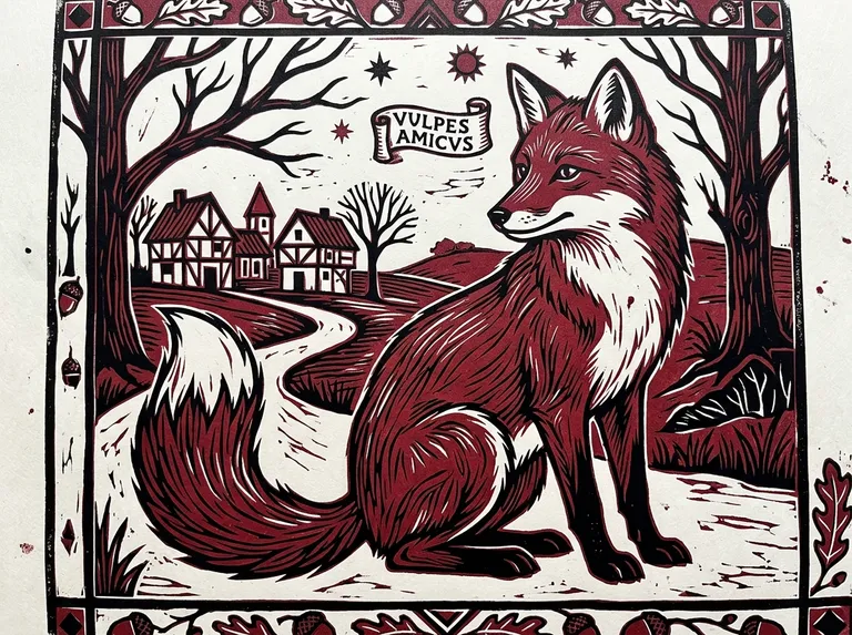 Woodcut sample