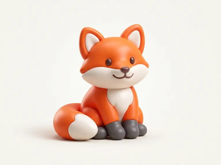 Soft Inflated 3D Icon sample