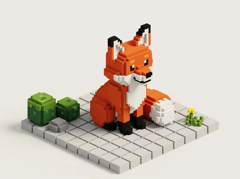 Voxel Art sample