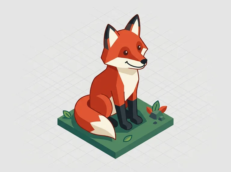 Isometric Flat (Vector) sample