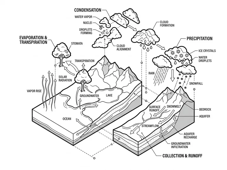 Exploded Technical Drawing sample