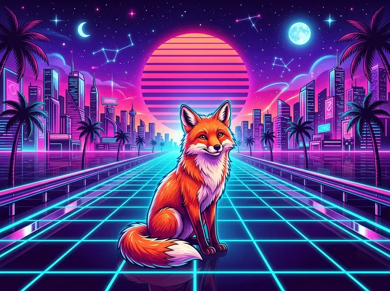 Synthwave / Retrowave sample